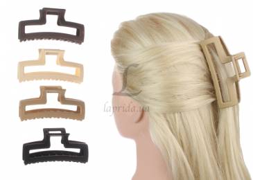 Краб для волос пластиковый 9см 1-202519