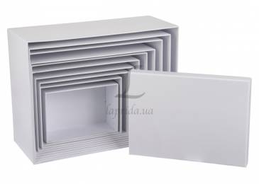 Подарункова коробка біла (комплект 10шт.) M10-Z09 73-2084