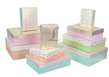 Подарочная коробка микс (комплект 10шт.) BOX-8863 73-4897