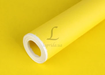 Папір пакувальний тон Жовтий+жовтий (8м*0.7м) в рулоні 255-3245