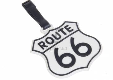 Тег для багажу "Route 66"