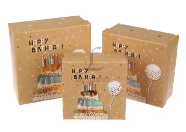 Подарочная коробка (комплект 3шт.) 73-4828