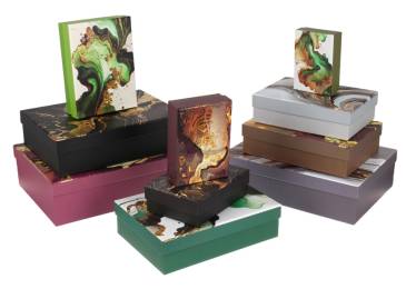 Подарункова коробка (комплект 10шт.) BOX-2202 73-4163