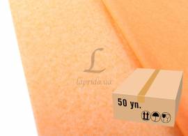 Бумага тишью 2201 бледно-оранжевая (75см х 50см) 17г/м² 5000шт.  2-66925406 (5-18833)