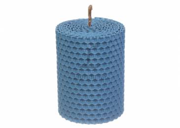 Свічка декоративна (D-6, H-8) #14 синя 251-7711