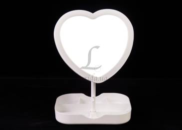 Дзеркало настільне LED біле 1-217100