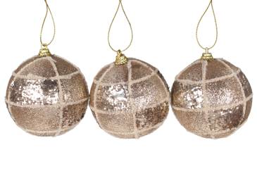 Куля різдвяна 80мм блиск золота AWT000300/3944 N [12]*