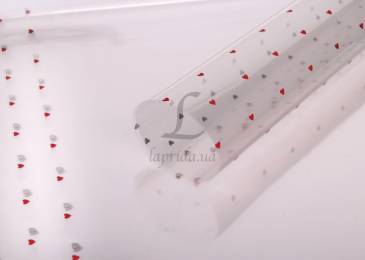 Пленка с сердцами в листах 58*58см 50мкм (В012) 5-87068