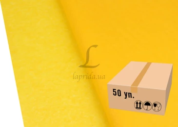 Папір тішью 3201 яскраво-жовтий (75см х 50см) 17г/м² 5000шт. 2-66925437