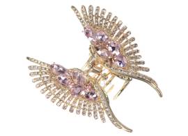 Краб для волосся металевий "Zaya" (5,5см) 1-210422