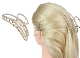 Краб "Fashion 112" металевий золото з камінням 12см 1-204469