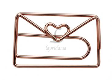 Держатель скрепка для открыток и букетов 5-92116