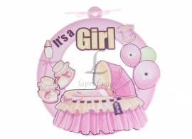 Подвесной декор "It's a girl"