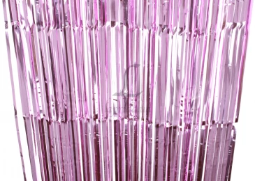 Шторка для фотозоны "01" (1х2м) розовая 5-81882