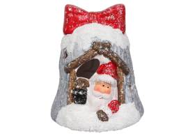 Декор Дзвіночок з сантою/сніговиком Led 2 види 9*9*10.5см 2273A/6732*