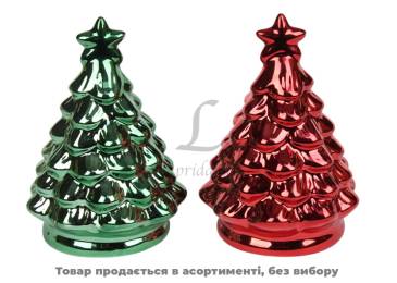 Декор Ялинка 12см кольорова ALX913330/6259 N*
