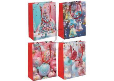 Подарочный пакет новогодний (18*24*8,5см) 3123-9341