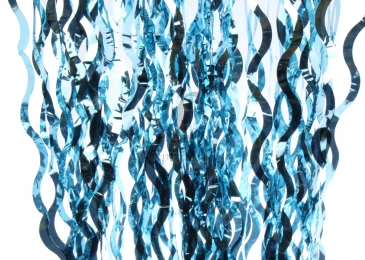 Шторка для фотозони "02 Хвиля" (1х2м) блакитна 5-77403