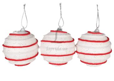 Набір кульок 3шт 8см JS-24160/8829*