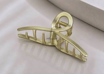 Краб "Fashion 16" металевий золото матовий 7,5 см 1-186406