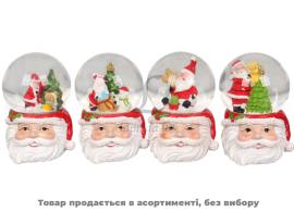 Декор Снігова куля Санта 3 види BH077/5971[8]*